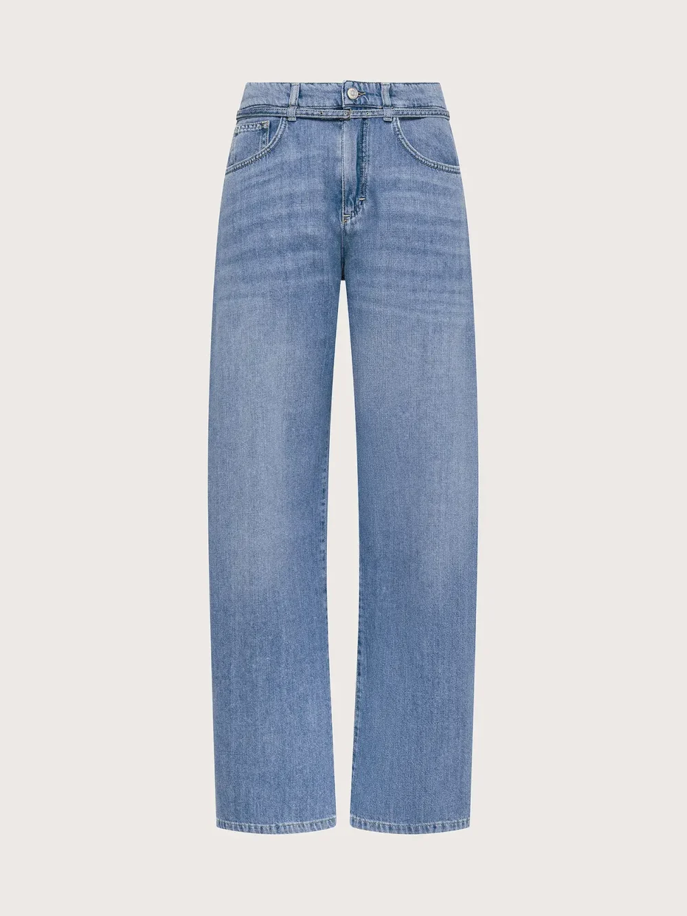 Pantalon jean denim indaco