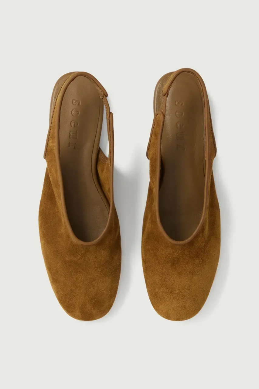 Slingbacks en cuir Emmett