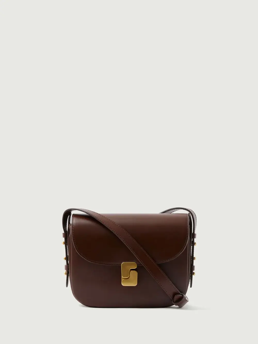 Sac cuir mini moka Bellissima