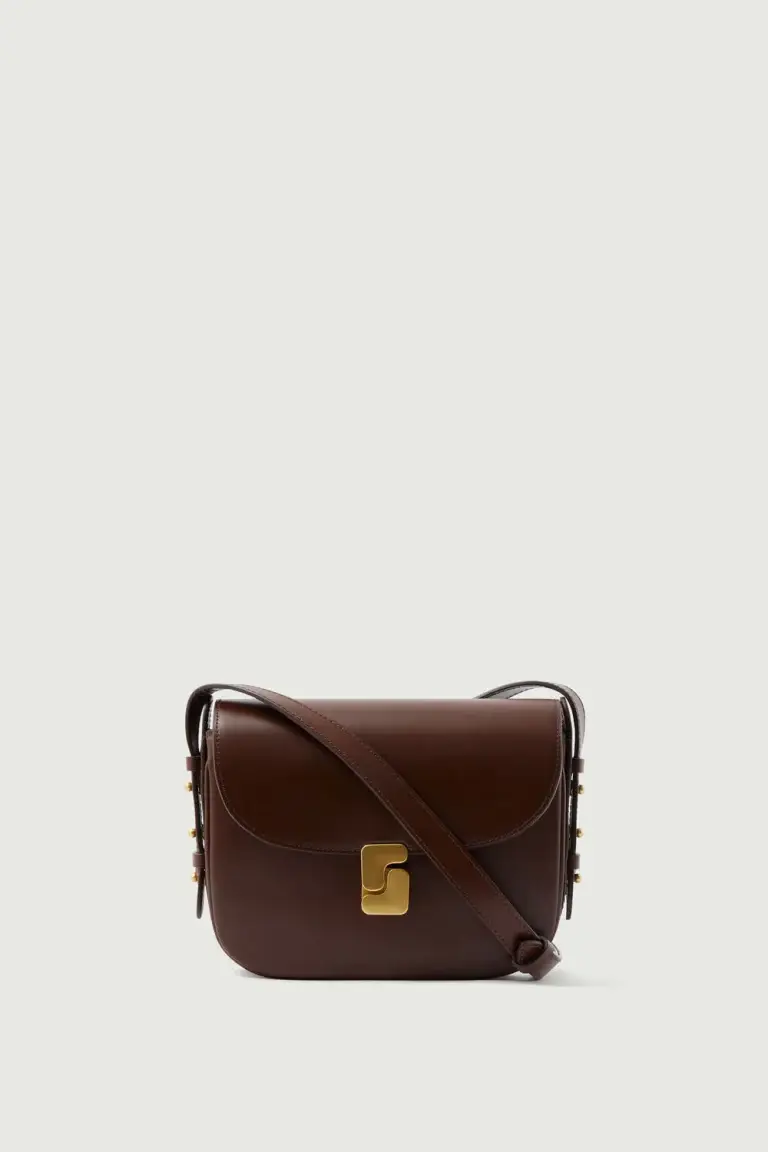 Sac cuir mini moka Bellissima