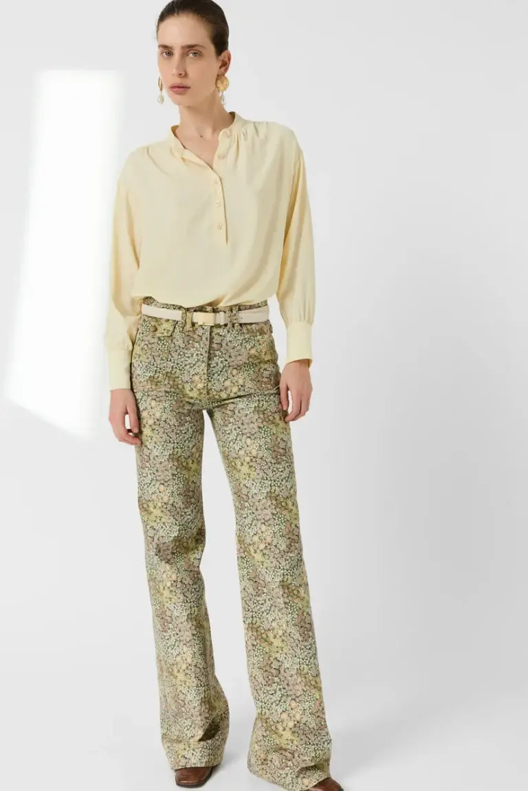 Chemisier Cezanne Jaune - Gérard Darel