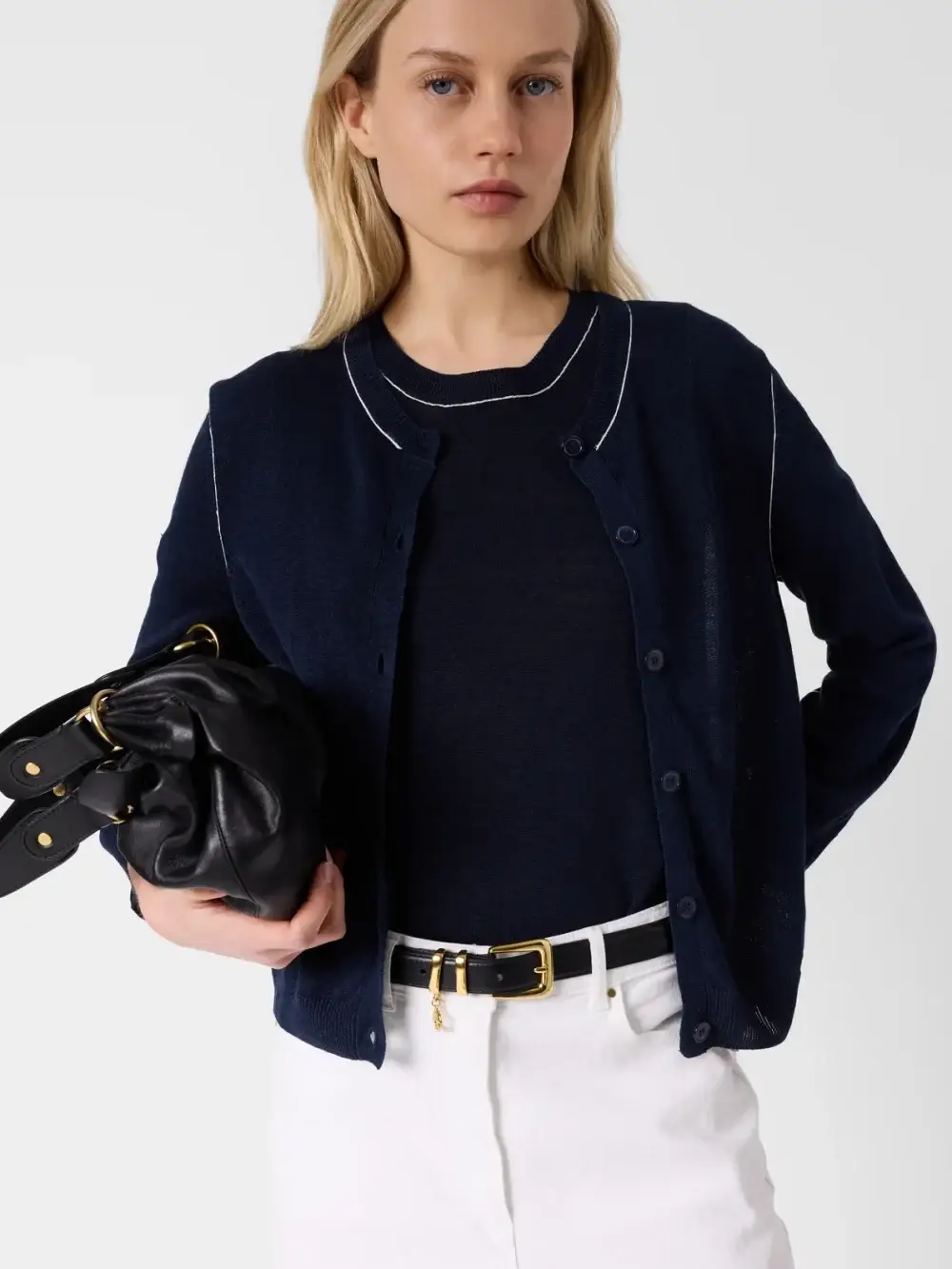 Gilet en lin mélangé - LORYS - Gérard Darel