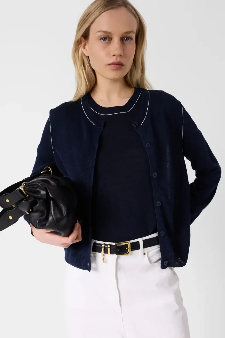 Gilet en lin mélangé - LORYS - Gérard Darel