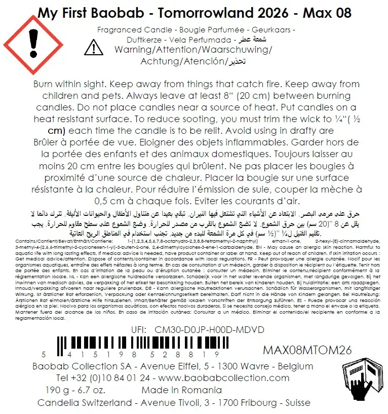 BAOBAB BOUGIES PARFUMEES