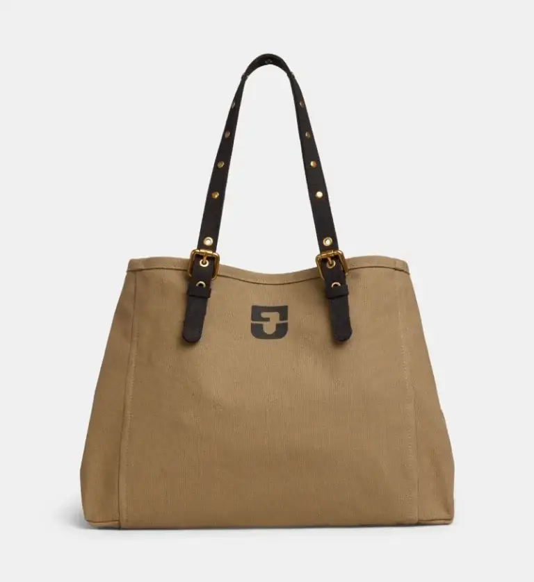 Sac Simple Bag Kaki Noir - Gérard Darel