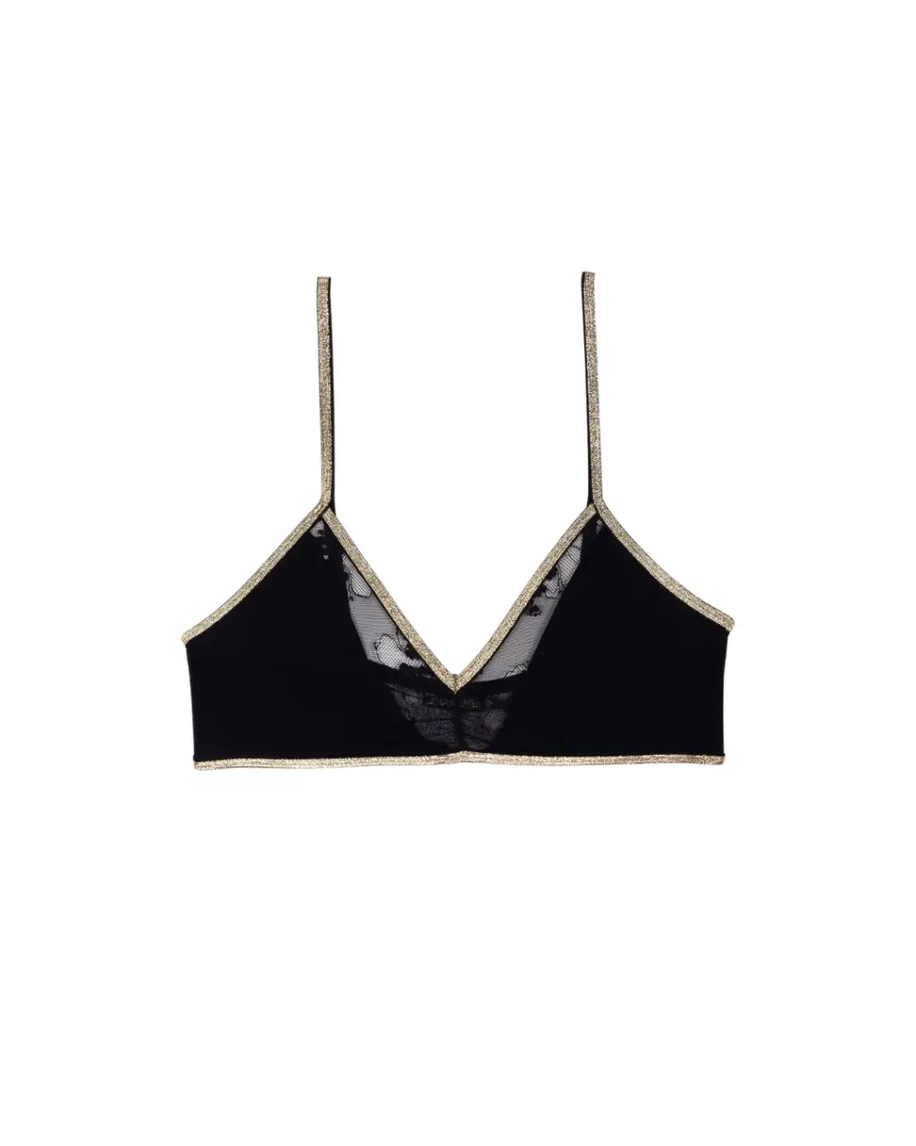 Brassière Georgia Bi-Matières Black Lace – La Nouvelle