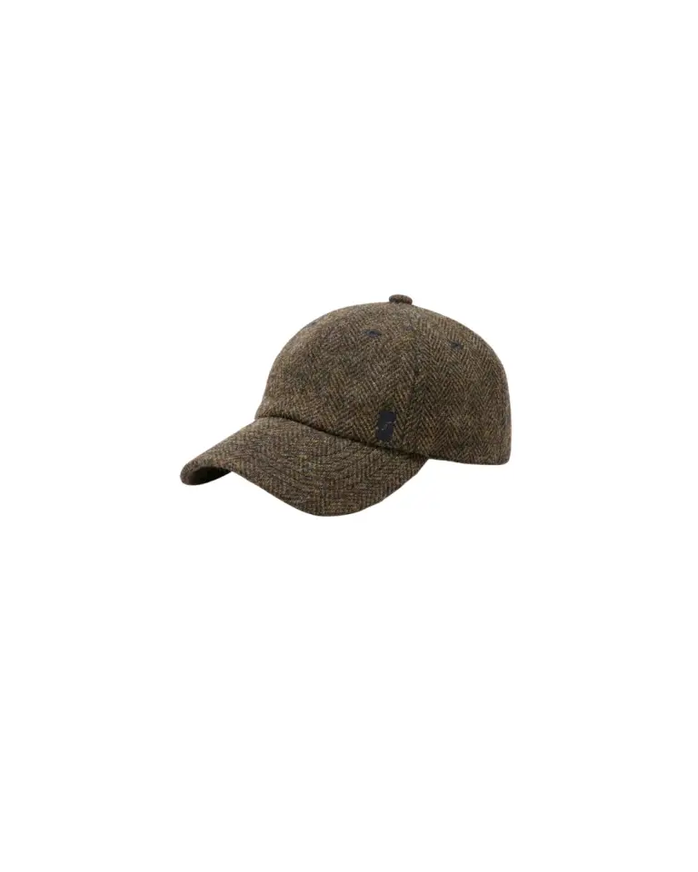 Casquette Serena marron et navy en laine – Soeur