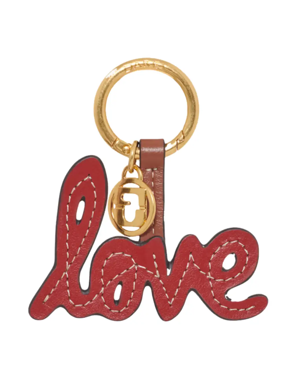 Charm LOVE rouge en cuir – Gérard Darel