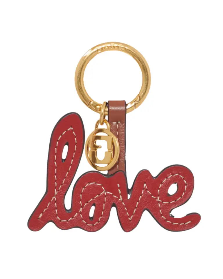 Charm LOVE rouge en cuir – Gérard Darel