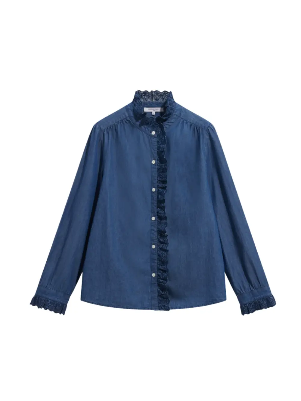Chemise Loupy en denim brodé – Gérard Darel