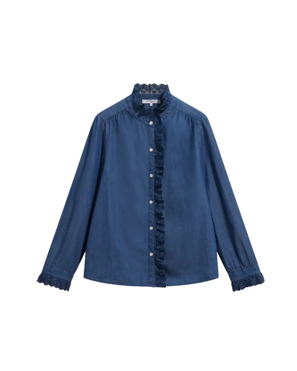 Chemise Loupy en denim brodé – Gérard Darel