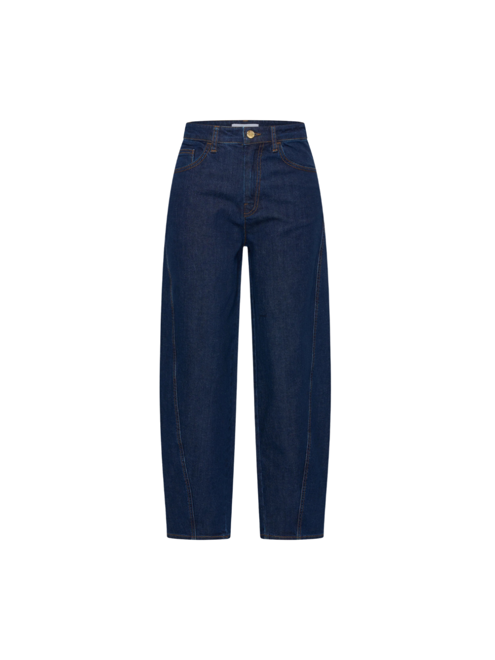 Découvrez le jean Begum Dark Denim By-Bar chez Concept 102 : denim bleu foncé, taille mi-haute et longueur cheville pour un jean facile à porter au quotidien.