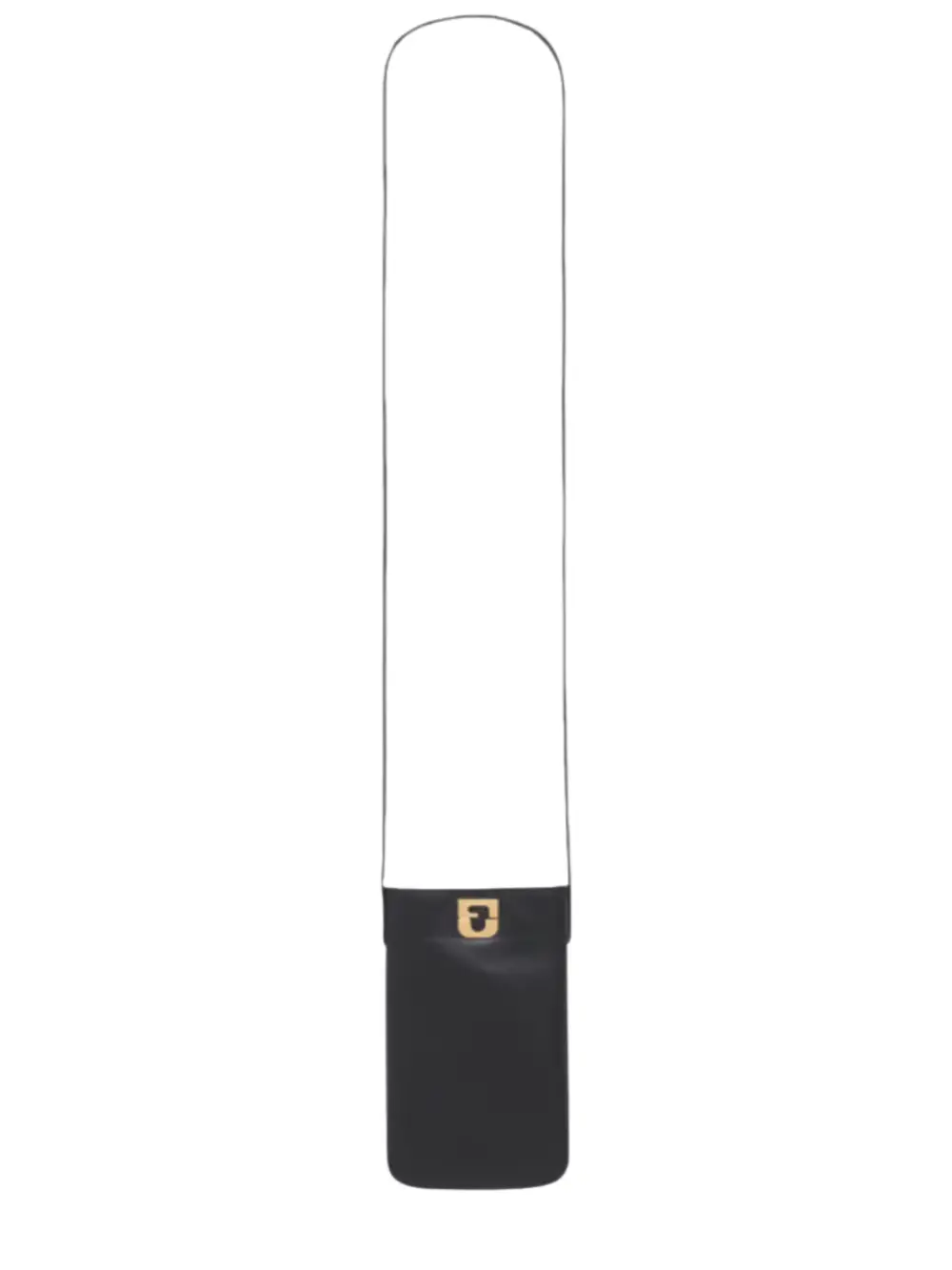 Porte-téléphone Ladyphone noir en cuir – Gérard Darel