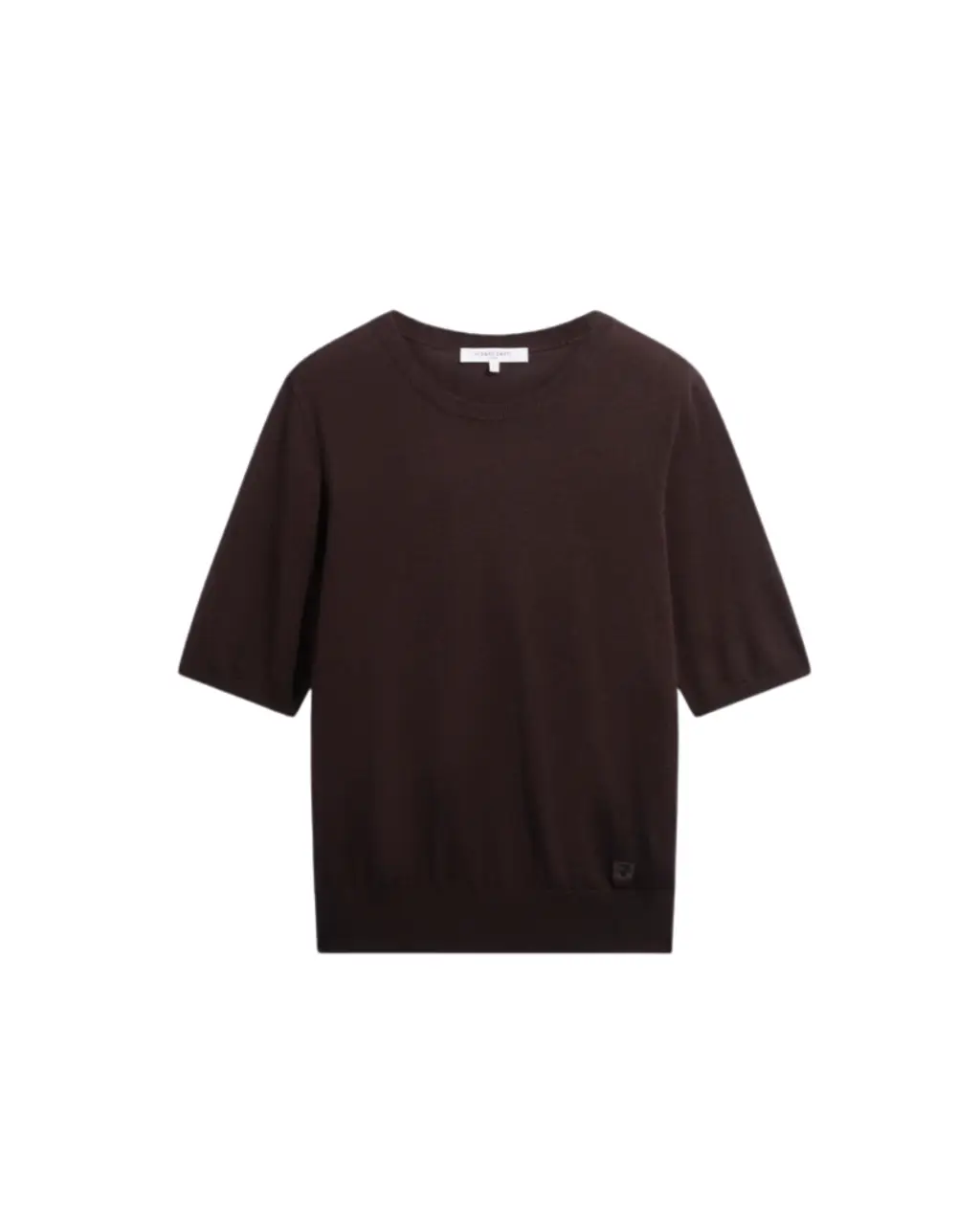 Pull Reine marron en laine mérinos – Gérard Darel