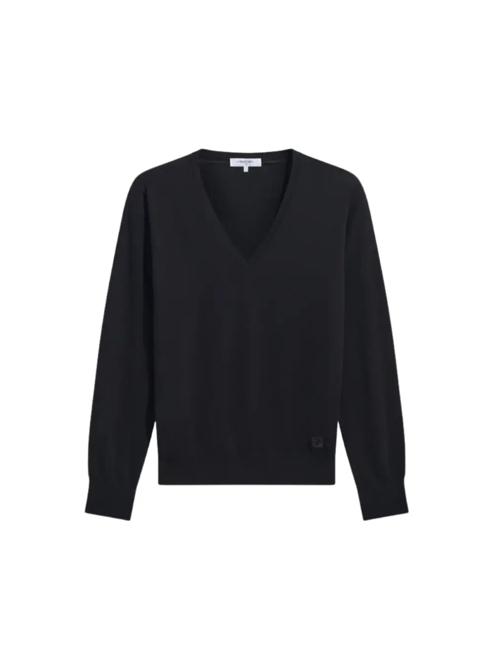 Pull Rachel noir en laine mérinos – Gérard Darel
