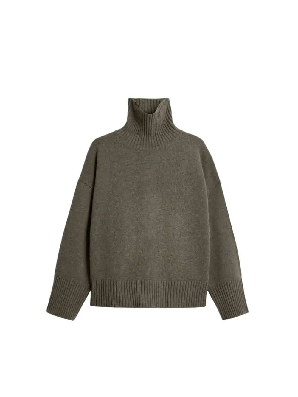 Pull William gris chiné en laine mérinos – Soeur