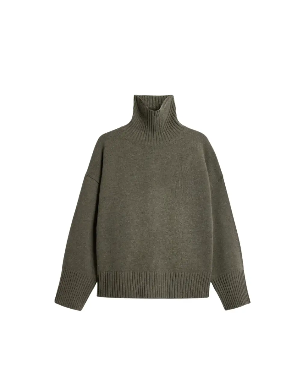 Pull William gris chiné en laine mérinos – Soeur