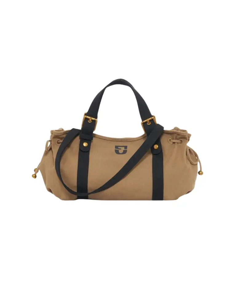 Sac 18H Canvas kaki et noir – Gérard Darel