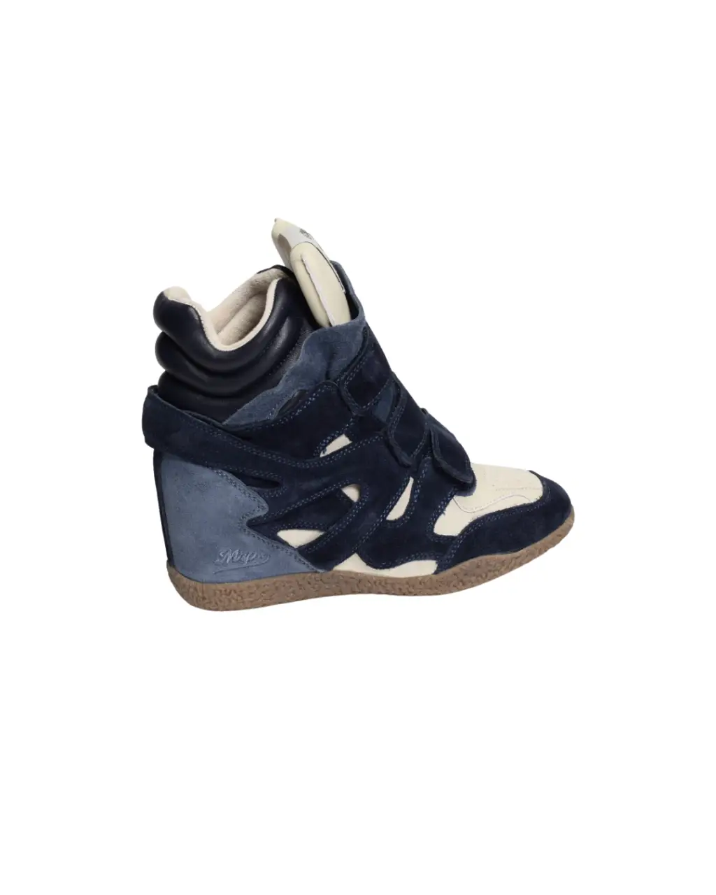 Baskets Chamonix bleu marine et beige – MRP Star