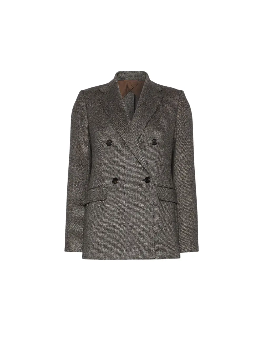 Blazer Cresta blanc et noir en jersey jacquard – Max Mara Studio Concept 102