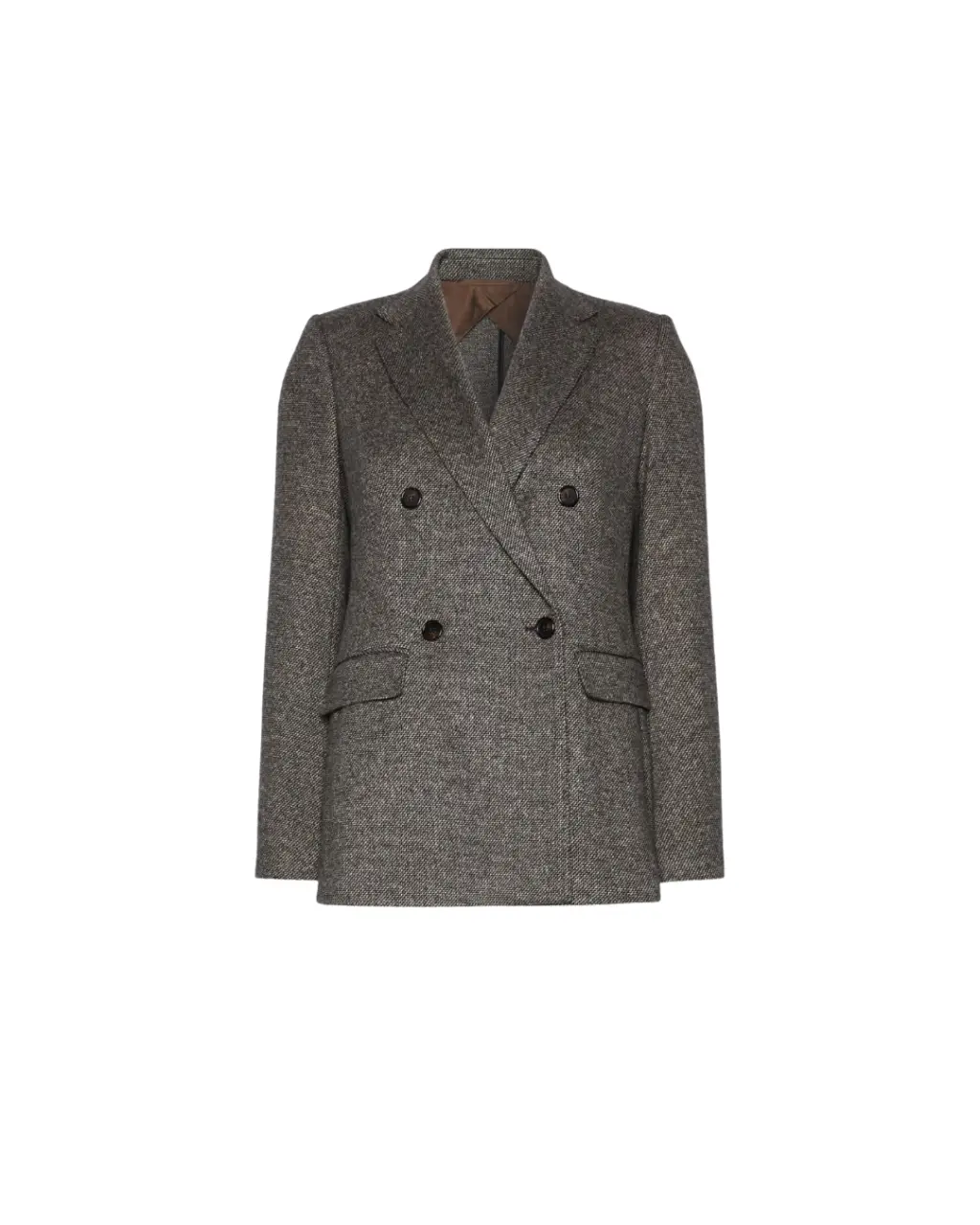Blazer Cresta blanc et noir en jersey jacquard – Max Mara Studio Concept 102