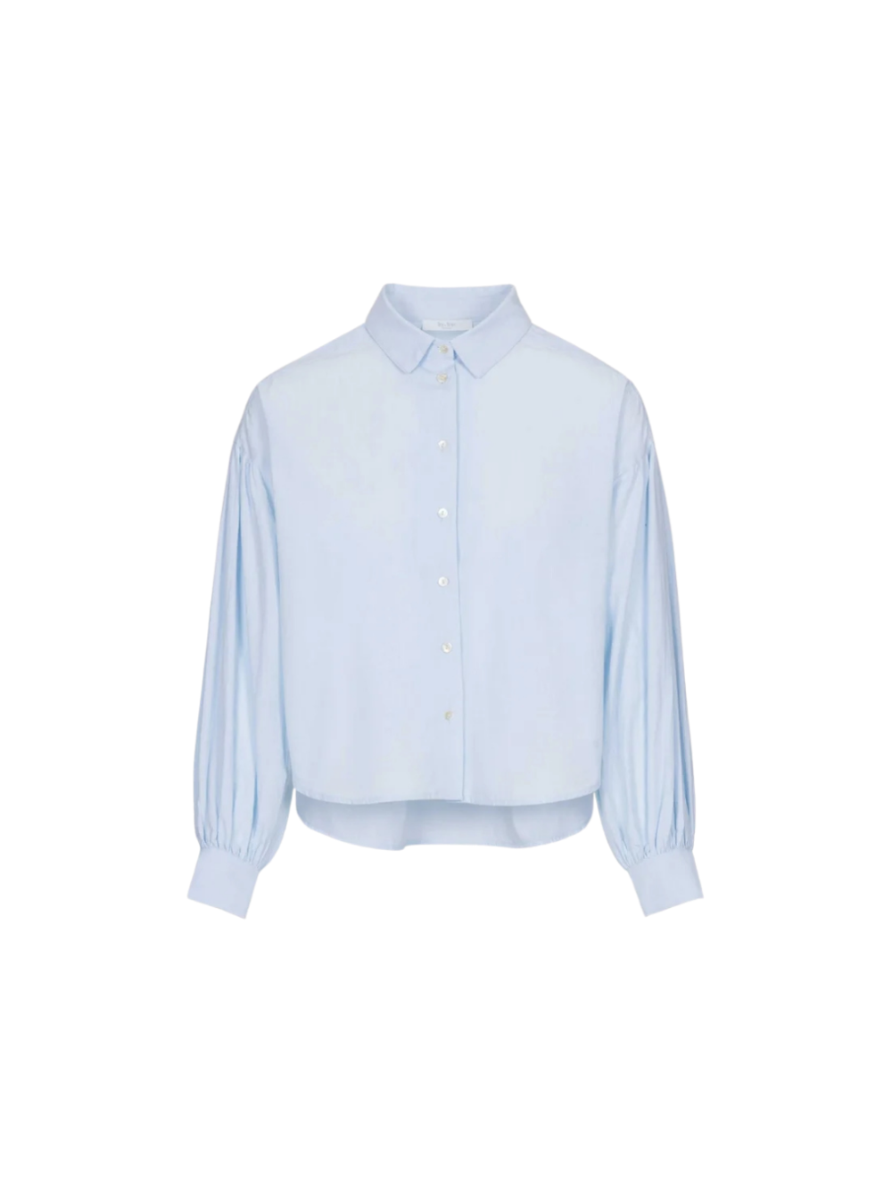 Blouse Sarah Short Chambray bleu ciel – By-Bar