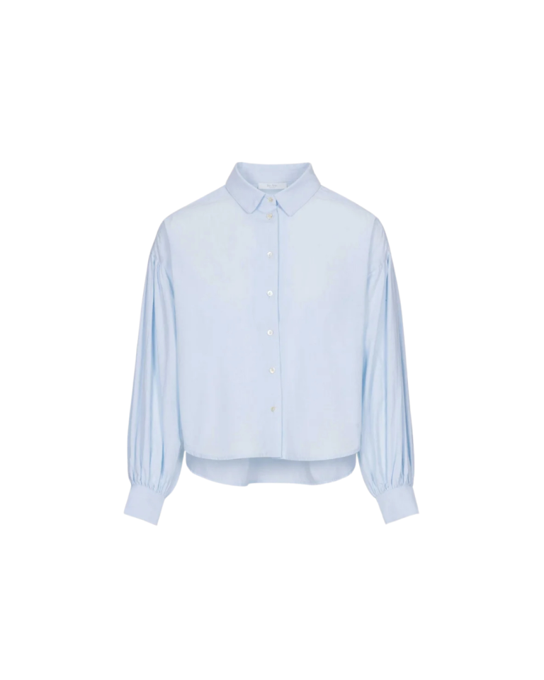 Blouse Sarah Short Chambray bleu ciel – By-Bar