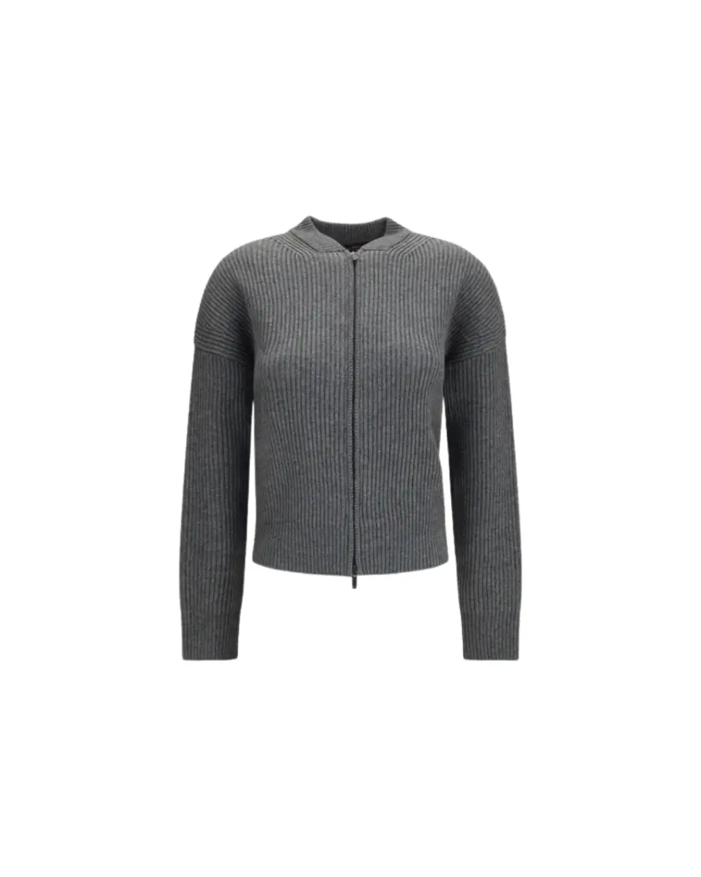 Cardigan Carnet gris en laine et cachemire – Max Mara Studio