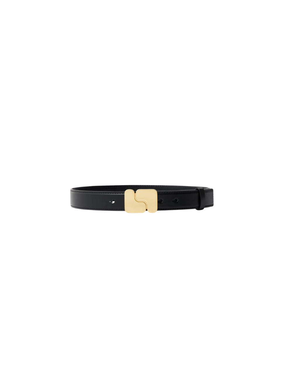 Ceinture Ninon noire en cuir – Soeur