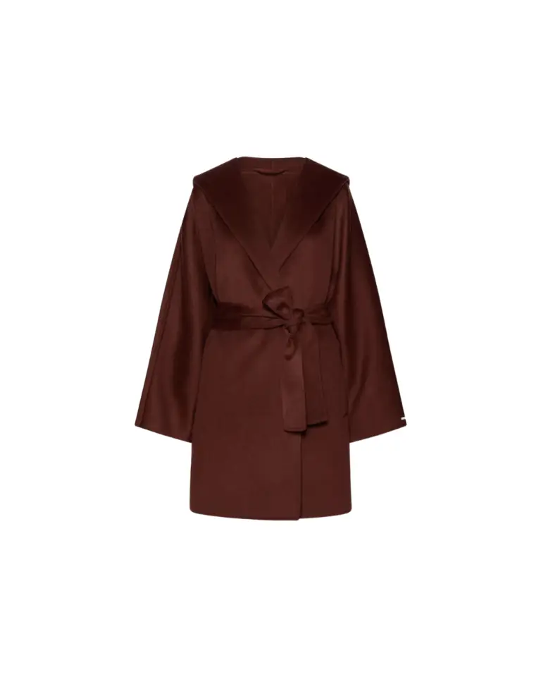 Manteau Landa brun en pure laine – Marella