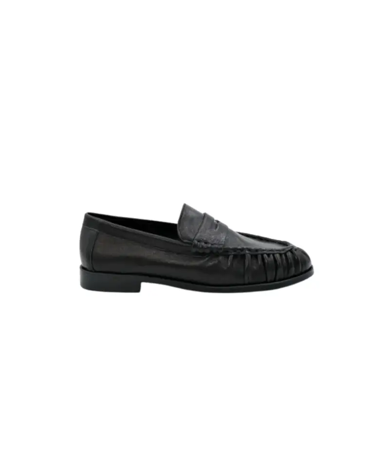 Mocassins Blake noirs en cuir – Toral
