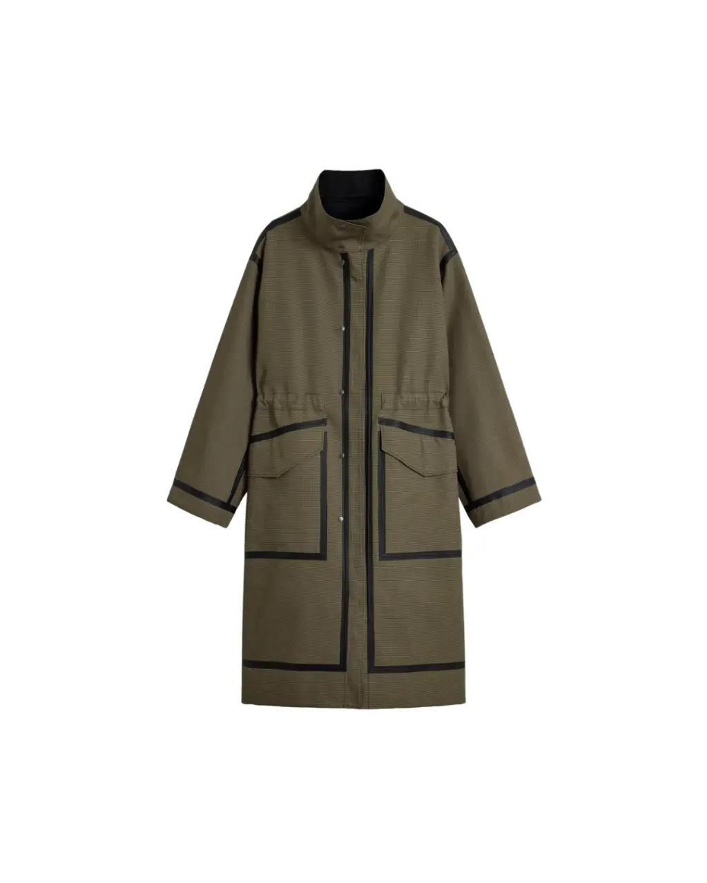 Parka Luce réversible noire et beige – Soeur