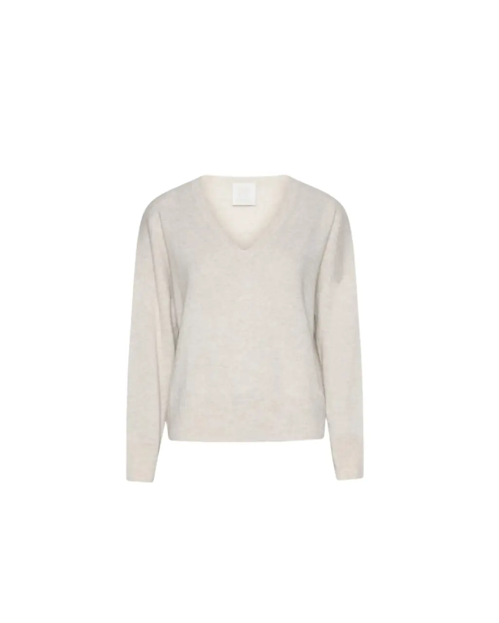 Pull Balta gris tourterelle en cachemire Concept 102