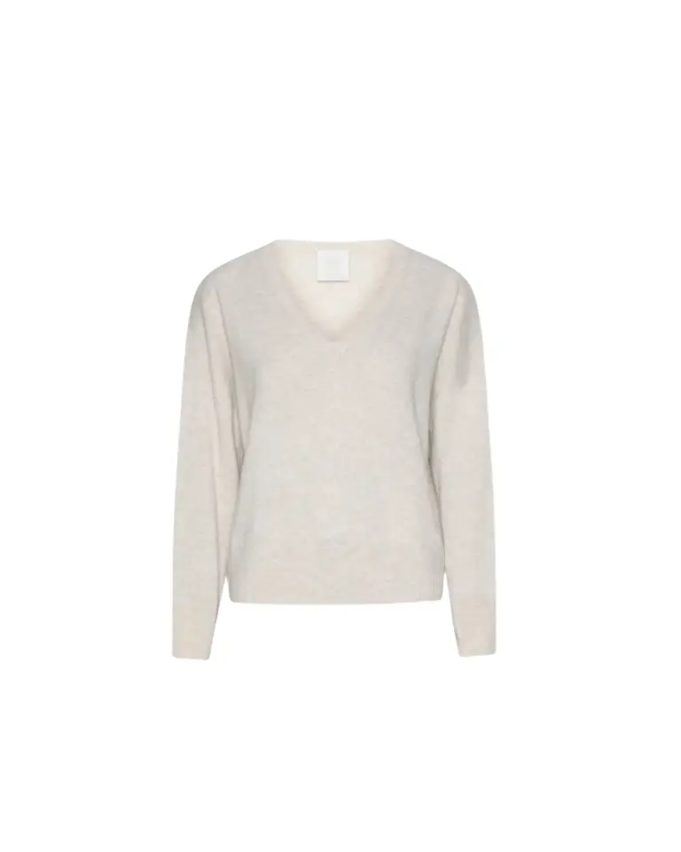 Pull Balta gris tourterelle en cachemire Concept 102