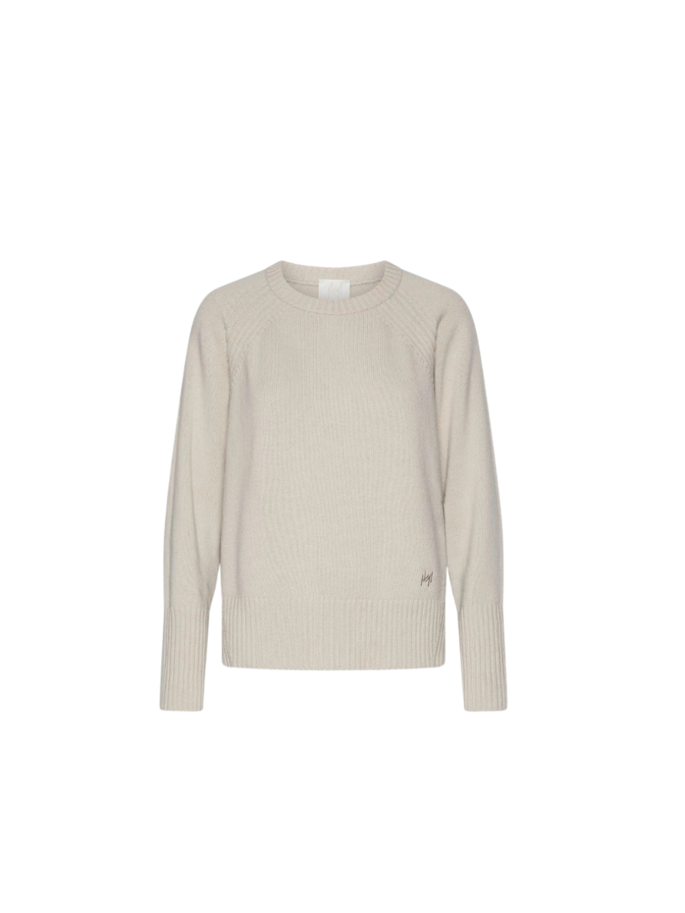 Pull Bella gris tourterelle en pure laine – Marella Concept 102