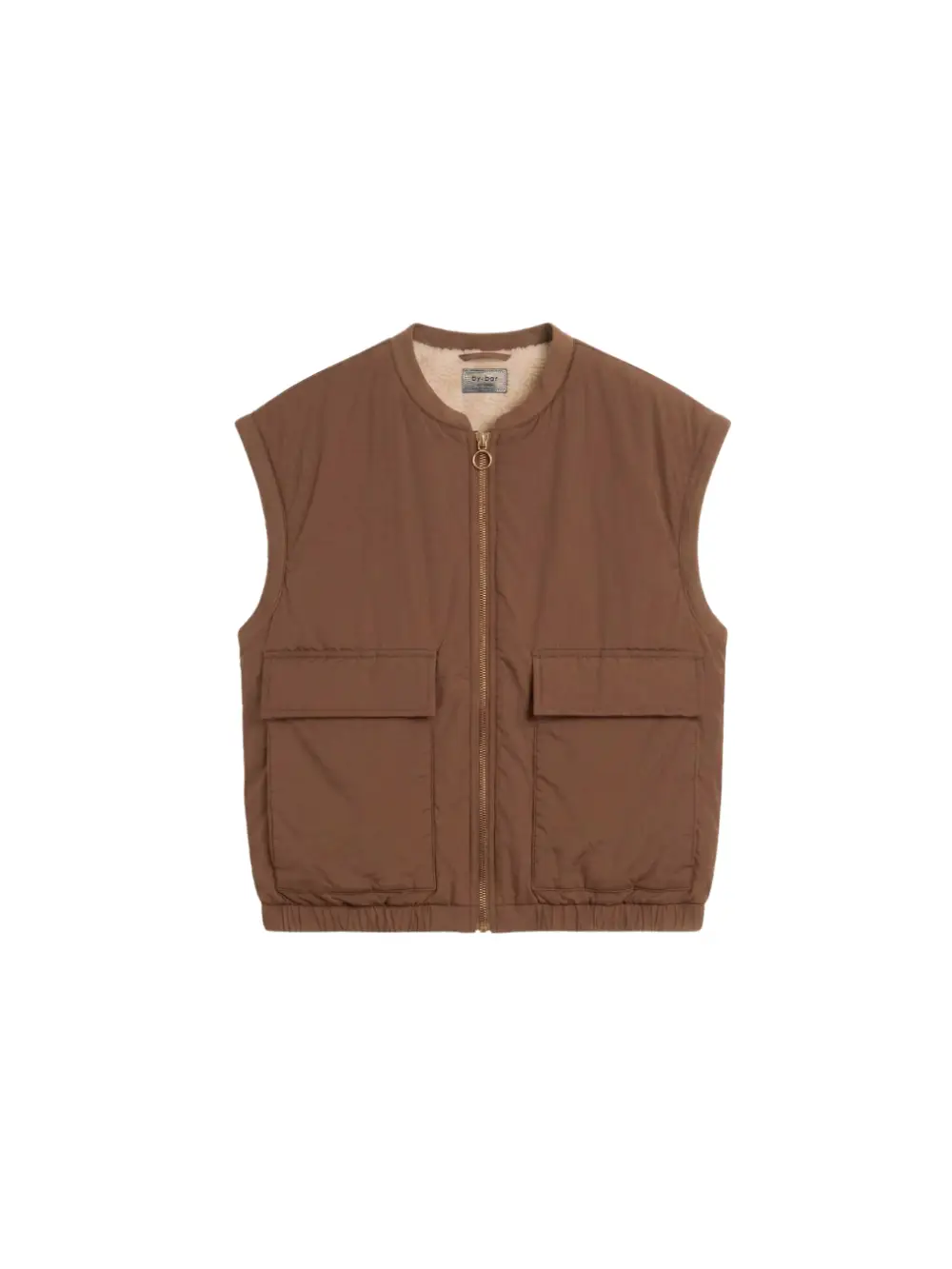 Veste sans manches Gio noisette – By-Bar