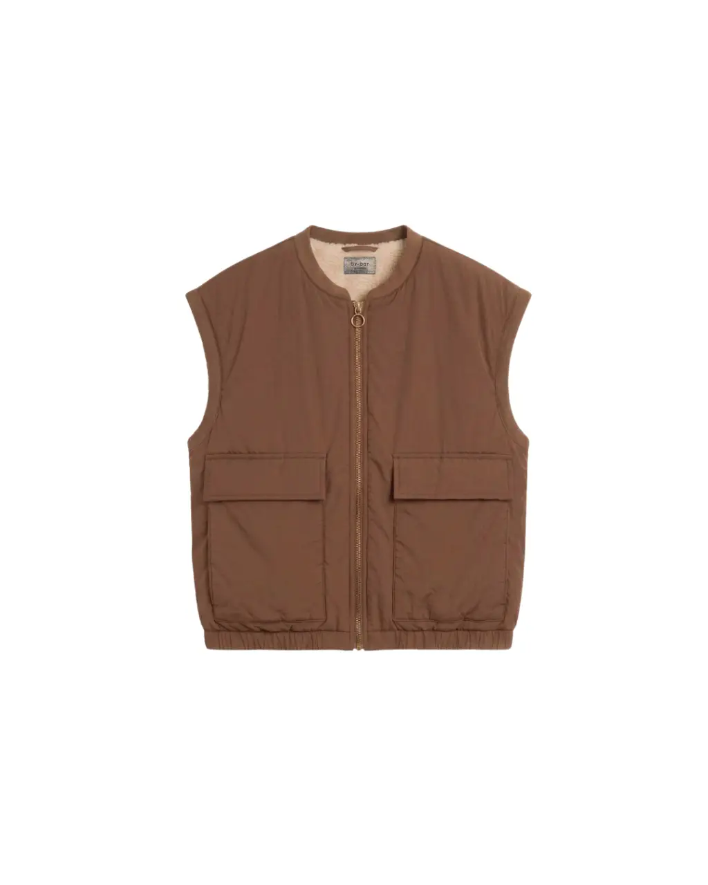 Veste sans manches Gio noisette – By-Bar