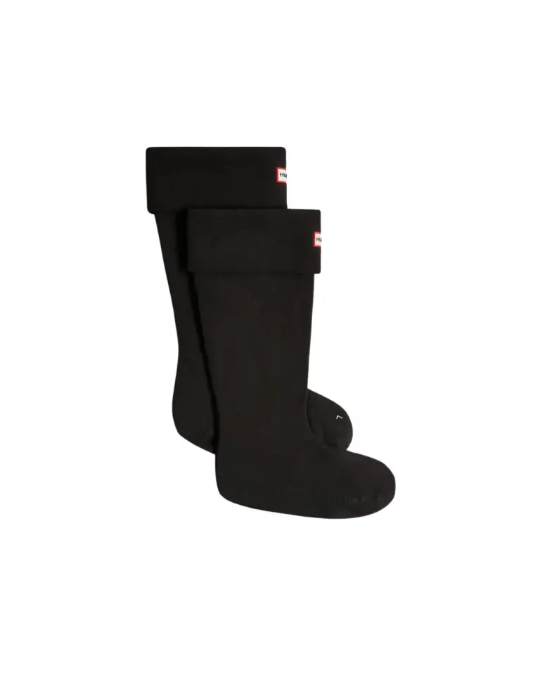 Chaussettes hautes polaires noires pour bottes – Hunter