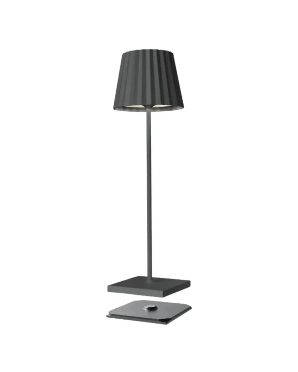 Lampe de table rechargeable TROLL 2.0 anthracite – Sompex