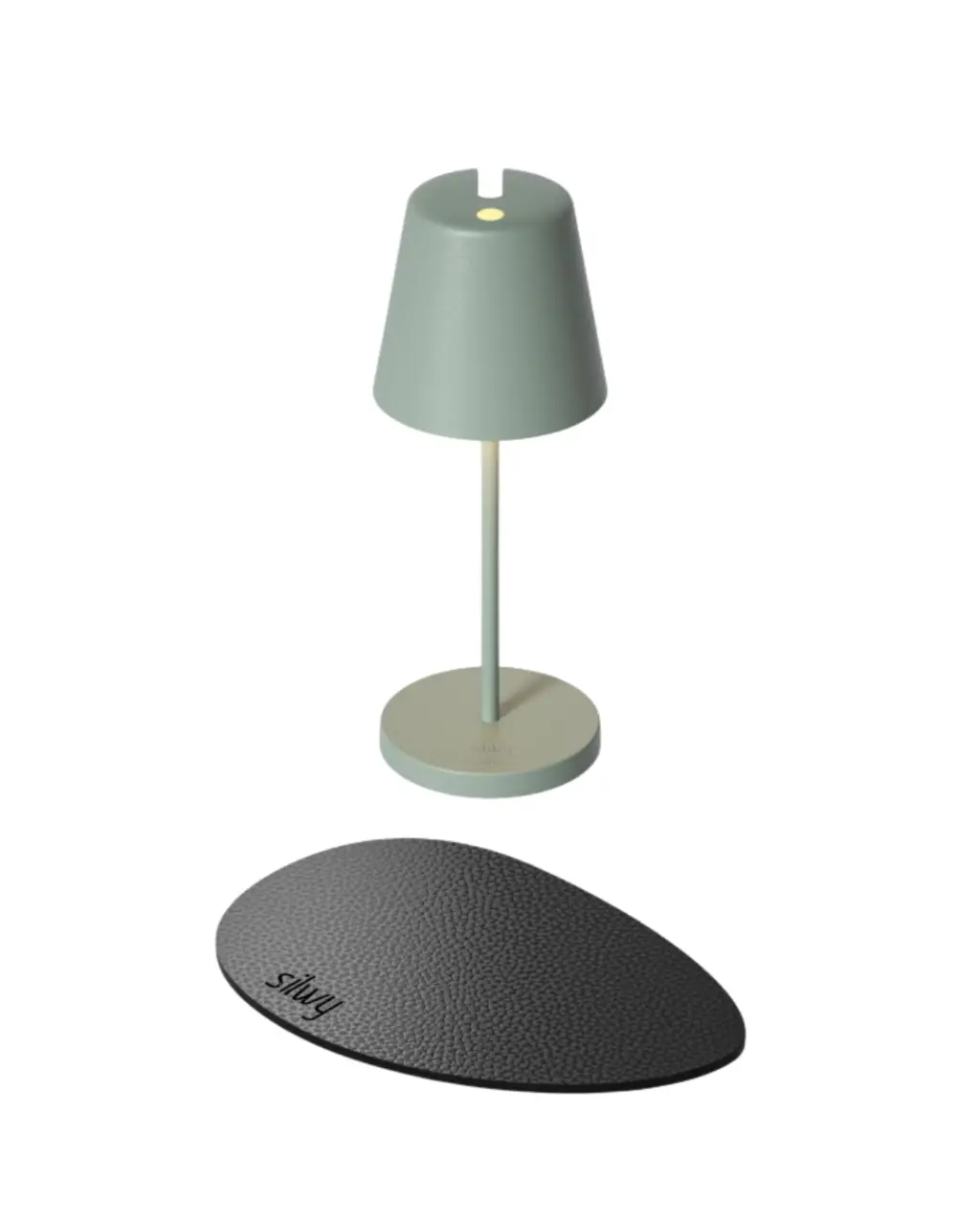 Lampe de table rechargeable Portofino vert olive – Sompex