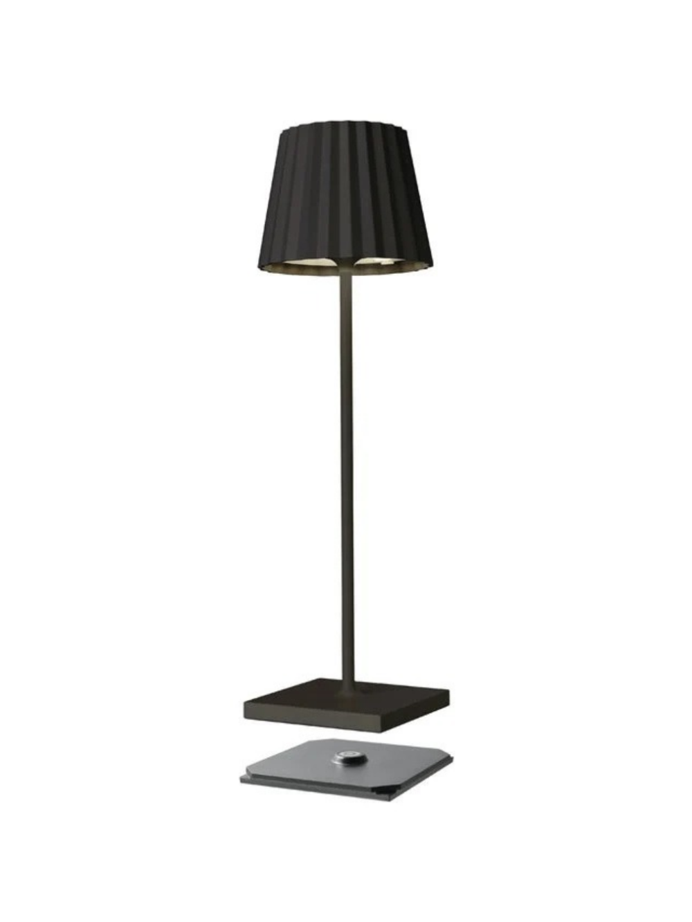 Lampe de table rechargeable TROLL 2.0 noire – Sompex