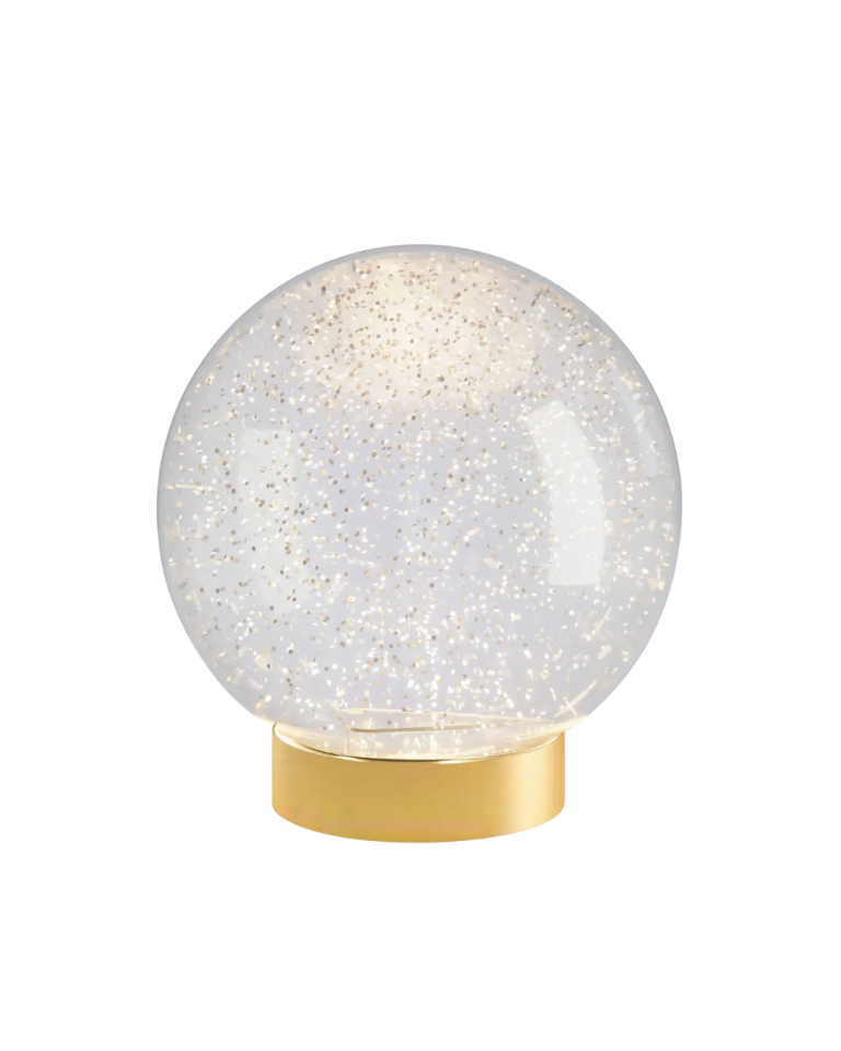 Lampe décorative dorée Glamor Bauble 18 cm – Sompex