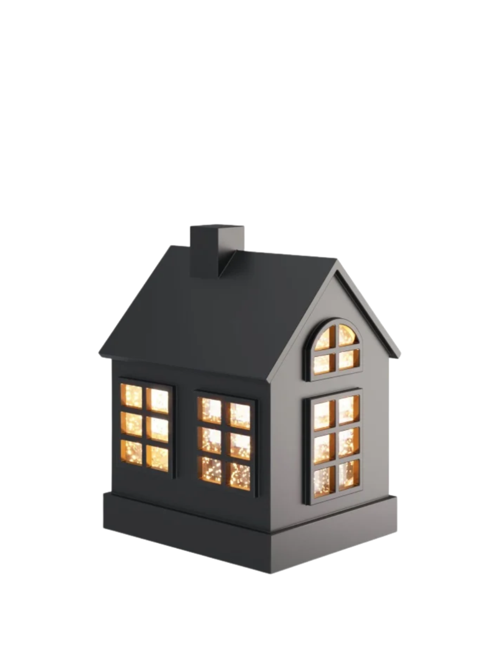 Lampe décorative noire Glamor House 16 cm – Sompex