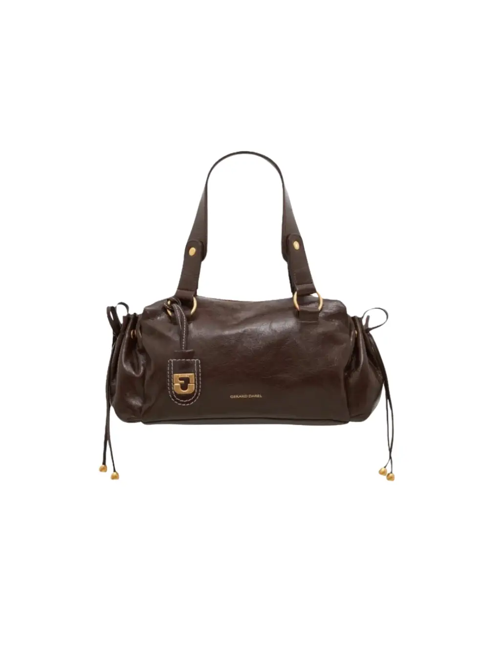 Sac Grace marron en cuir – Gérard Darel
