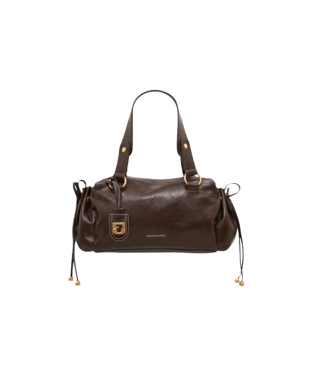 Sac Grace marron en cuir – Gérard Darel