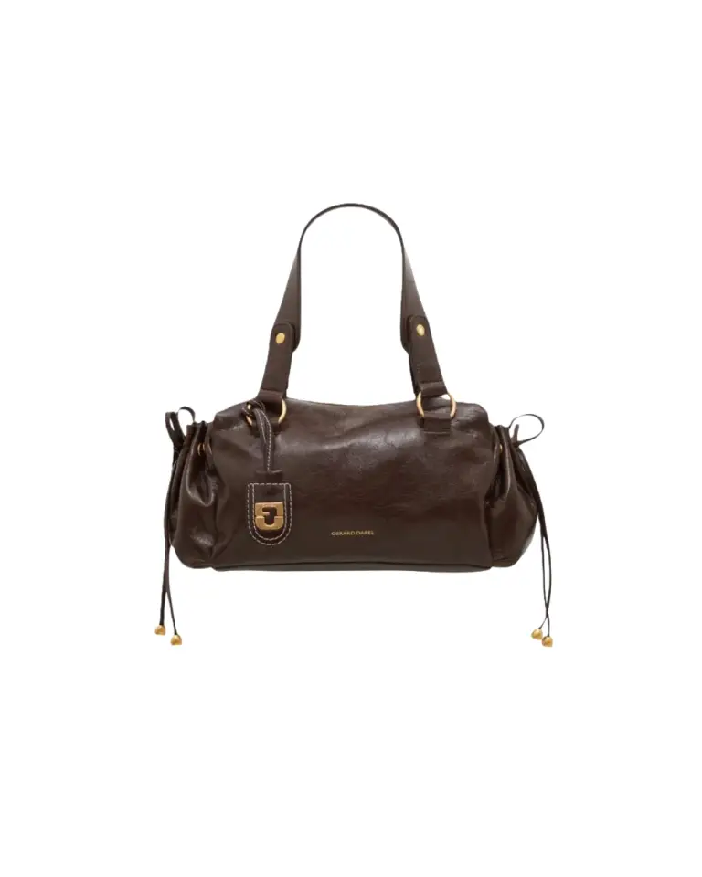 Sac Grace marron en cuir – Gérard Darel