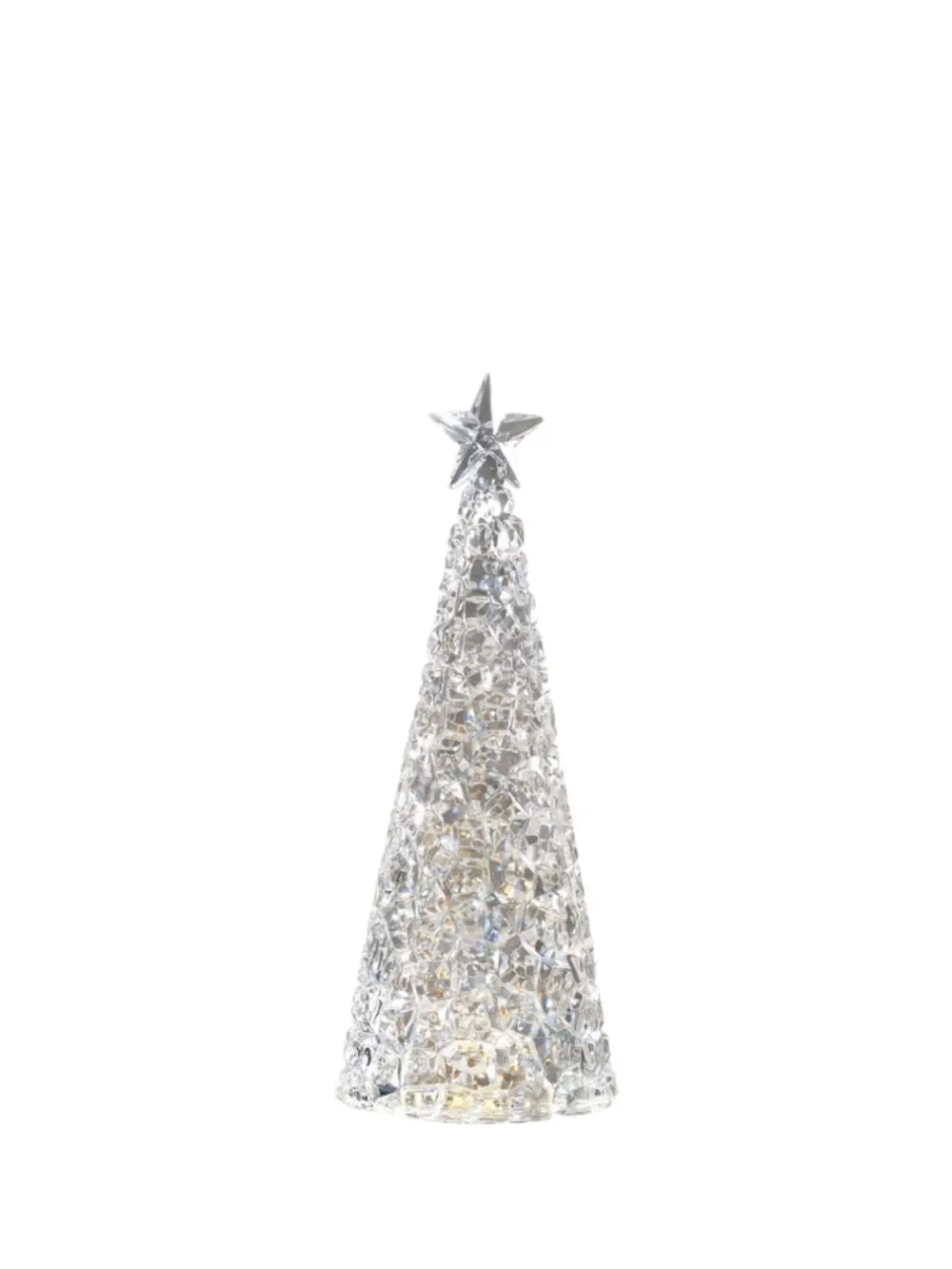 Sapin lumineux Glamor argent 28 cm – Sompex