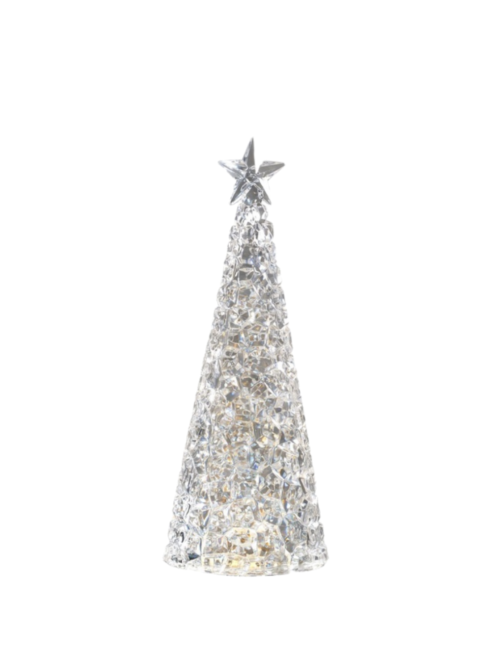 Sapin lumineux Glamor argent 33 cm – Sompex