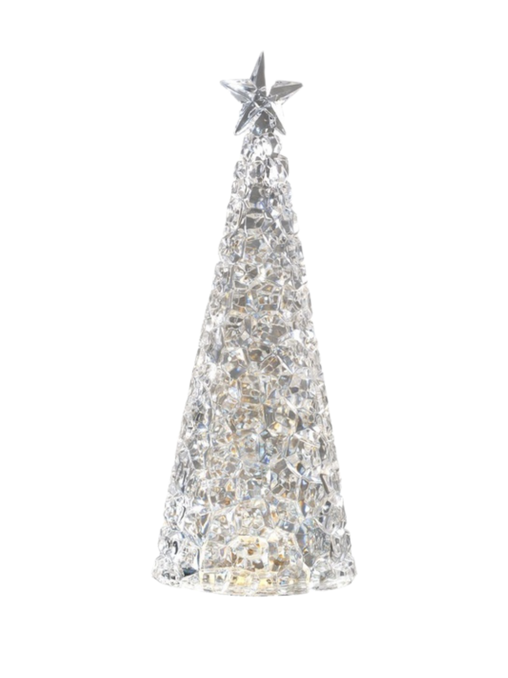 Sapin lumineux Glamor argent 44 cm – Sompex